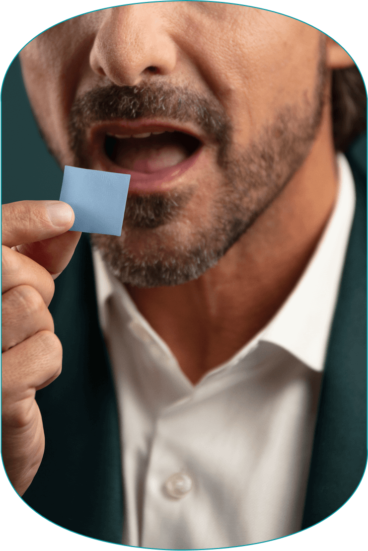 strip on the TONGUE
